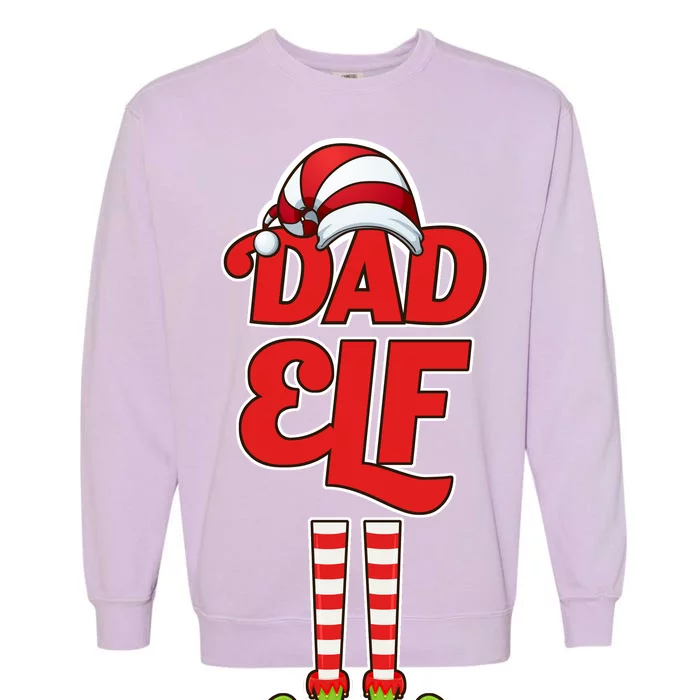 Dad Elf Garment-Dyed Sweatshirt