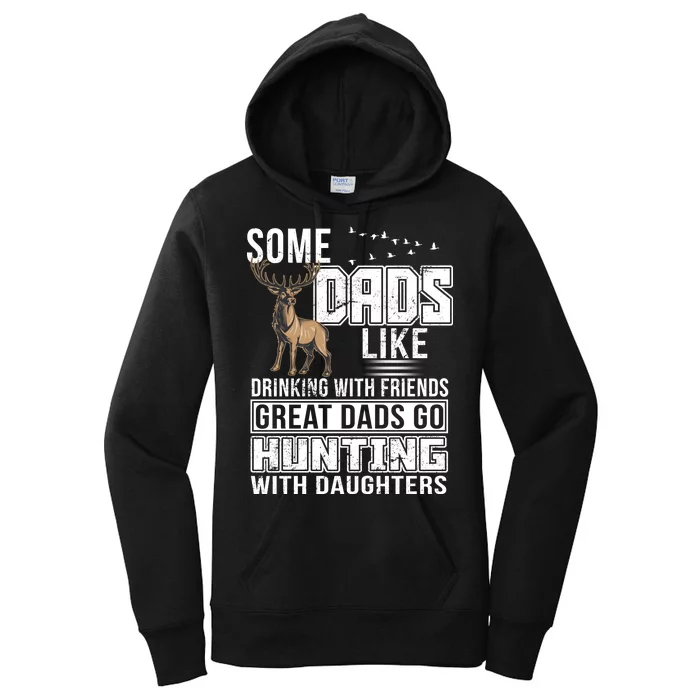 Dad Hunting With Daughters Women's Pullover Hoodie