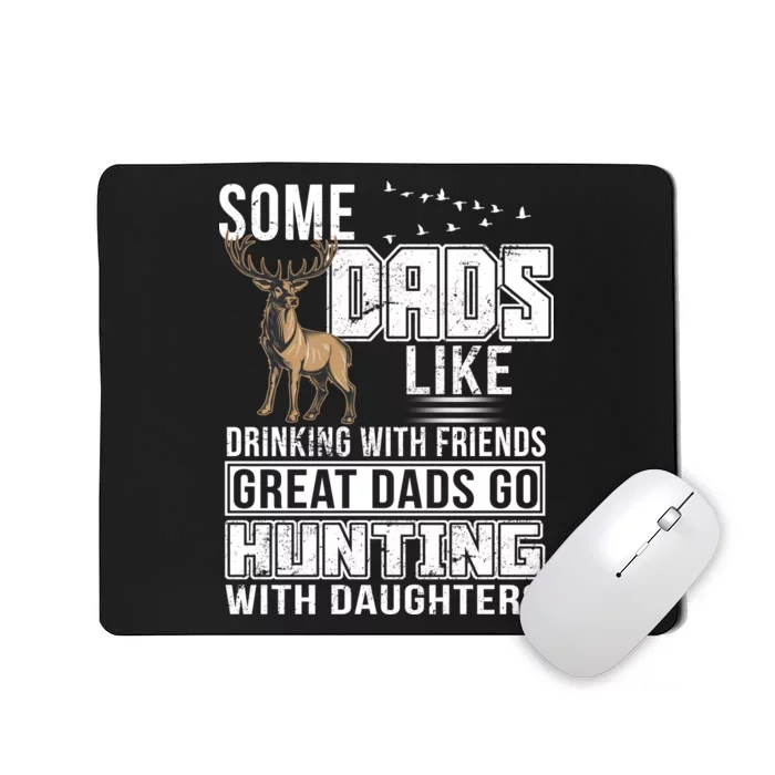 Dad Hunting With Daughters Mousepad