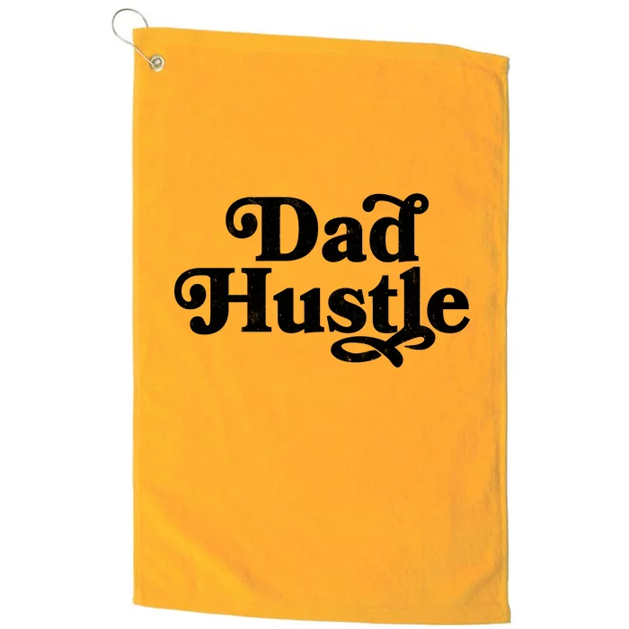 Dad Hustle Platinum Collection Golf Towel