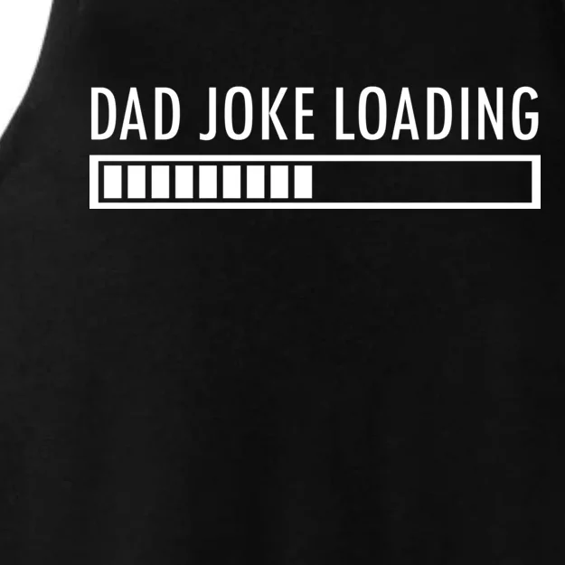 Dad Joke Loading Ladies Tri-Blend Wicking Tank