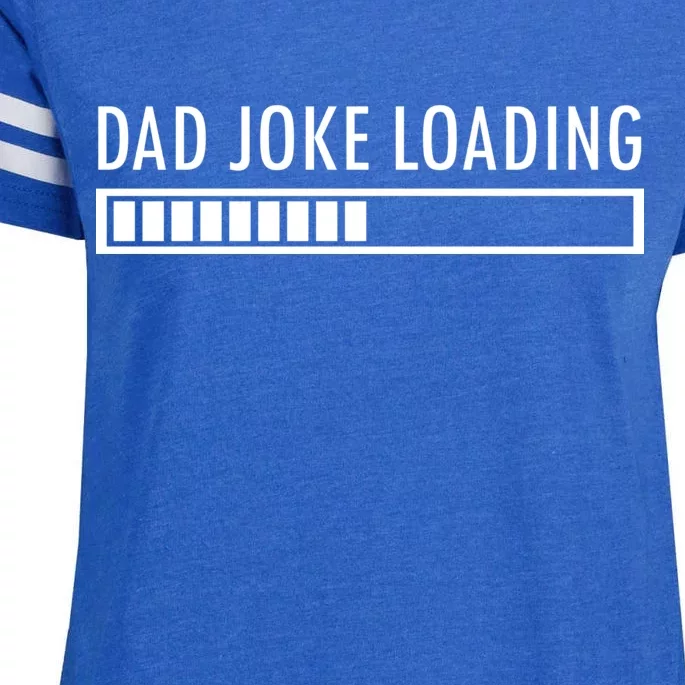 Dad Joke Loading Enza Ladies Jersey Football T-Shirt