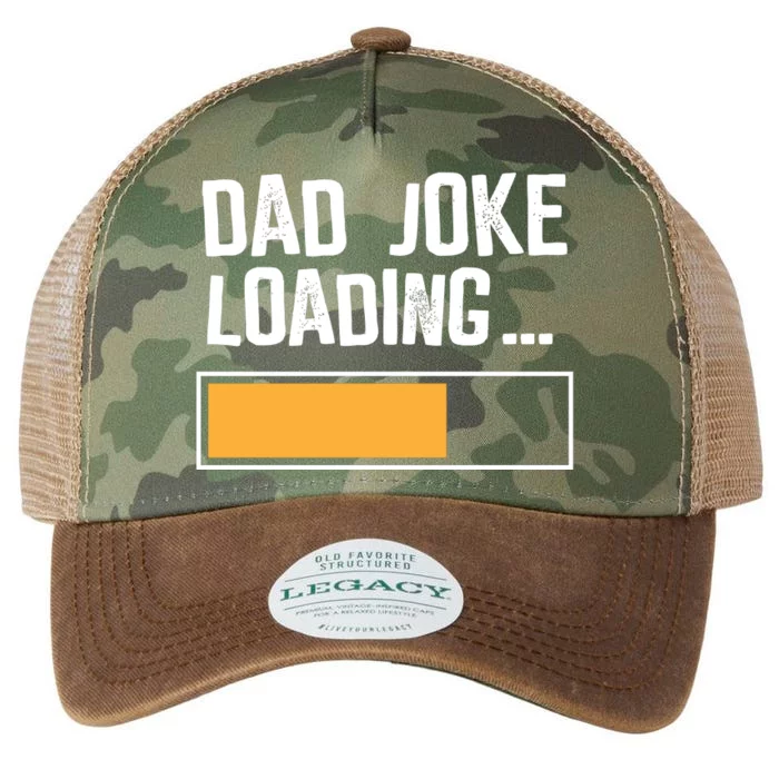 Dad Joke Loading Funny Style Legacy Tie Dye Trucker Hat