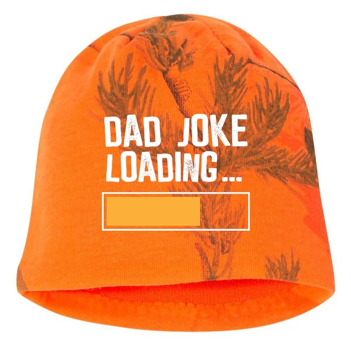 Dad Joke Loading Funny Style Kati - Camo Knit Beanie