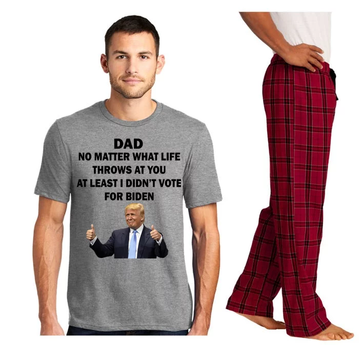 Dad Least I Didn't Vote Biden Funny Pro Republican Pajama Set