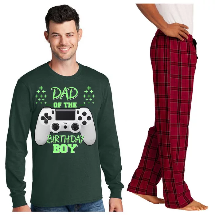 Dad Of The Birthday Boy Long Sleeve Pajama Set