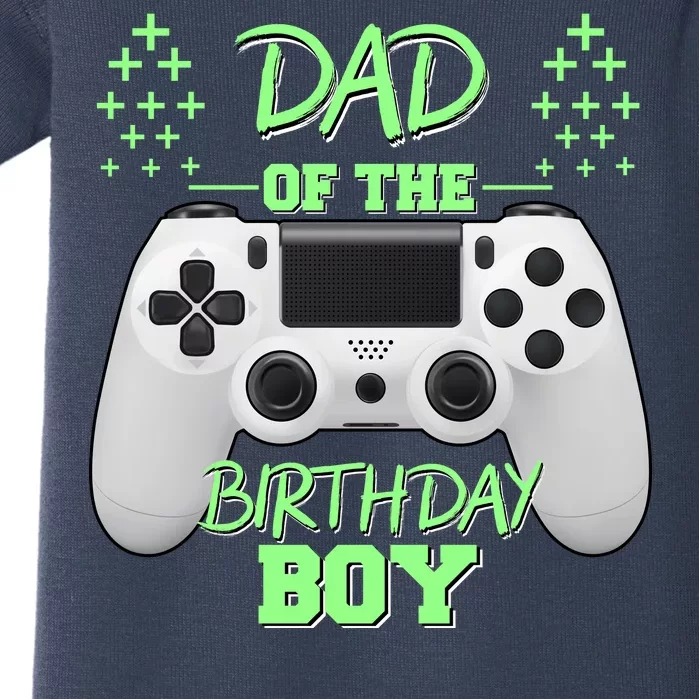 Dad Of The Birthday Boy Baby Bodysuit