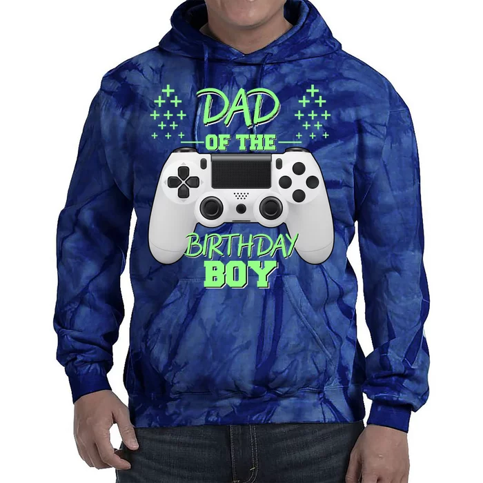 Dad Of The Birthday Boy Tie Dye Hoodie