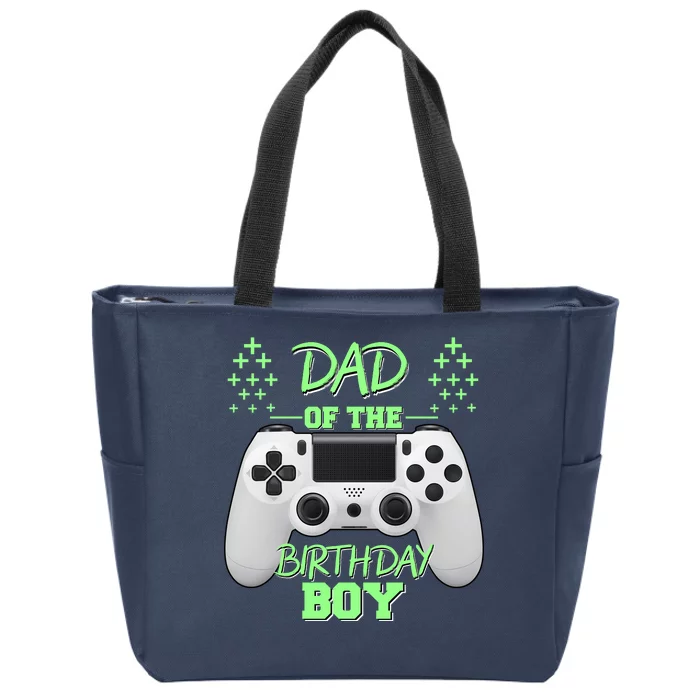 Dad Of The Birthday Boy Zip Tote Bag