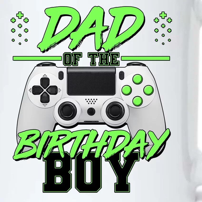 Dad Of The Birthday Boy Video Gamer Black Color Changing Mug