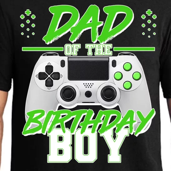 Dad Of The Birthday Boy Video Gamer Pajama Set