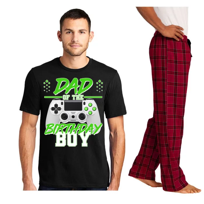 Dad Of The Birthday Boy Video Gamer Pajama Set