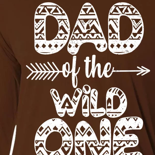 Dad Of The Wild One Cooling Performance Long Sleeve Crew