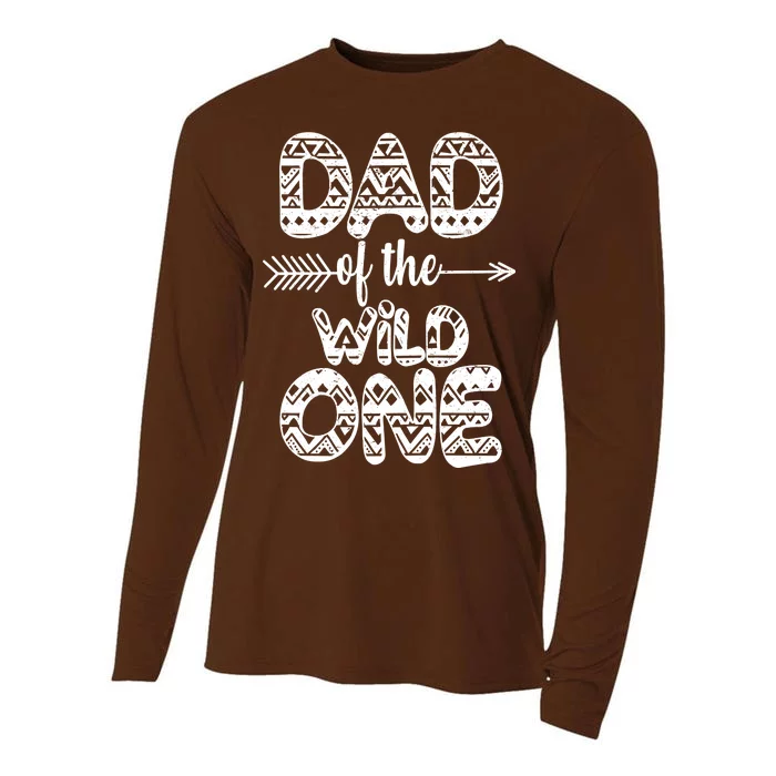 Dad Of The Wild One Cooling Performance Long Sleeve Crew