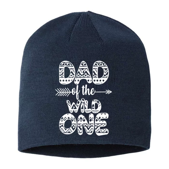 Dad Of The Wild One 8 1/2in Sustainable Knit Beanie