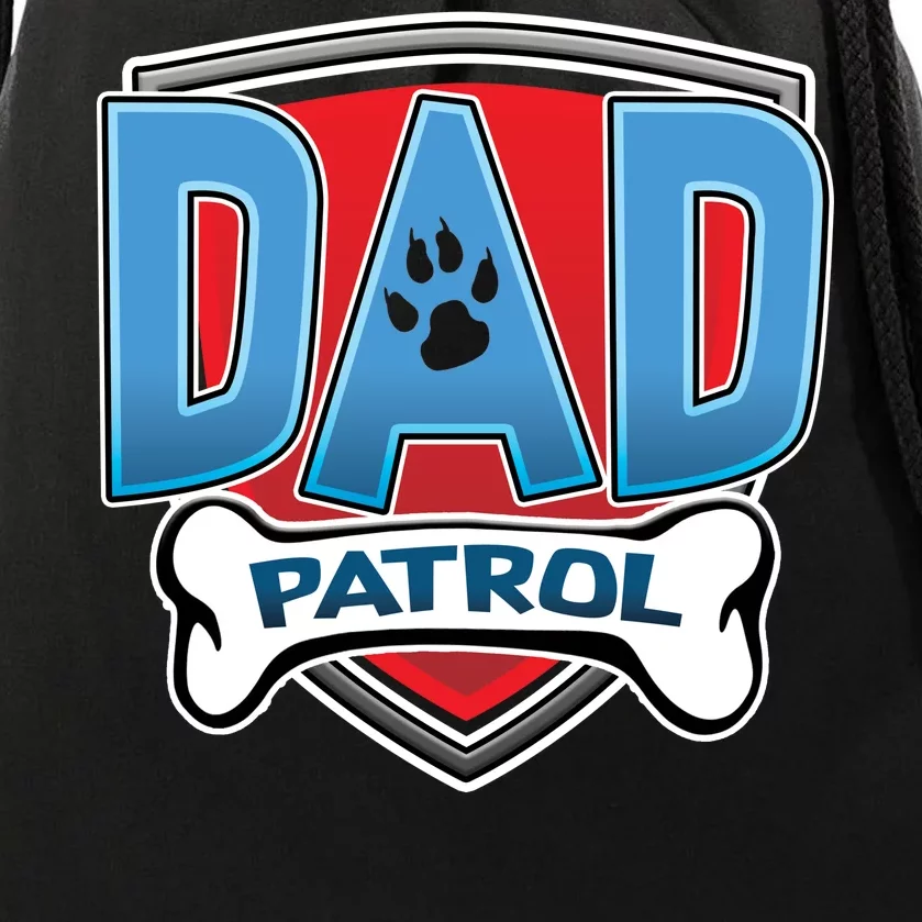 Dad Patrol Drawstring Bag