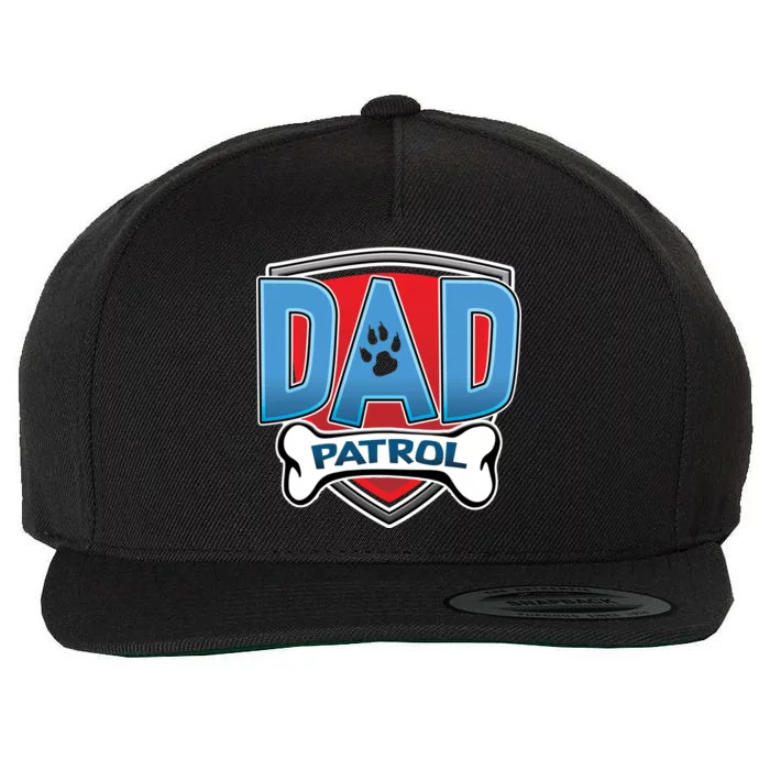 Dad Patrol Wool Snapback Cap