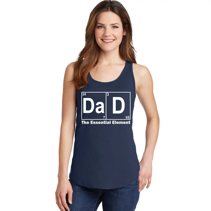 Dad The Essential Element Table Ladies Essential Tank