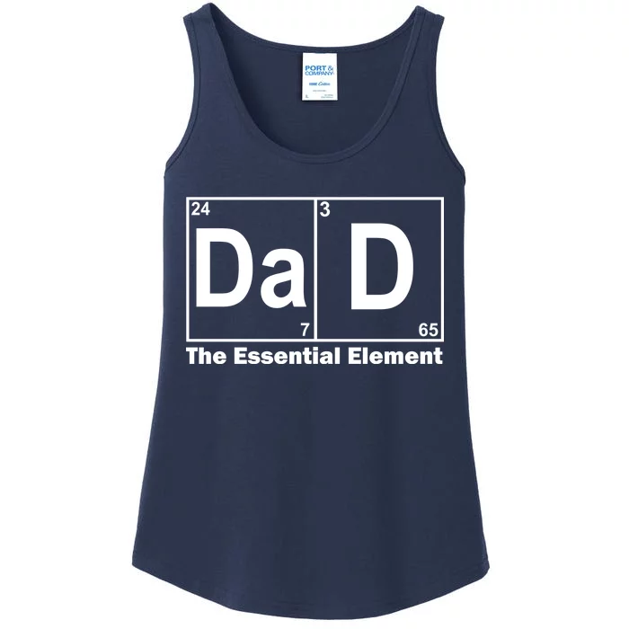 Dad The Essential Element Table Ladies Essential Tank