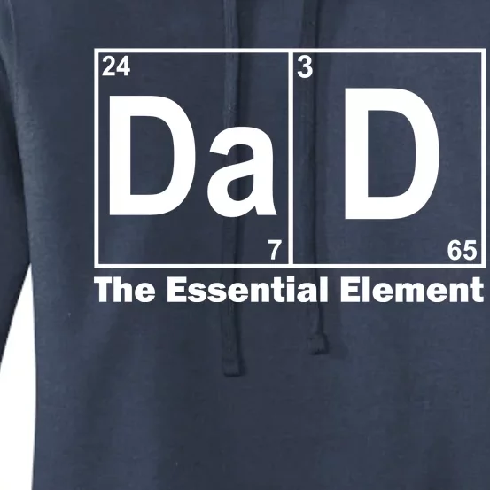 Dad The Essential Element Table Women's Pullover Hoodie