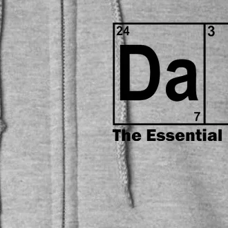 Dad The Essential Element Table Full Zip Hoodie