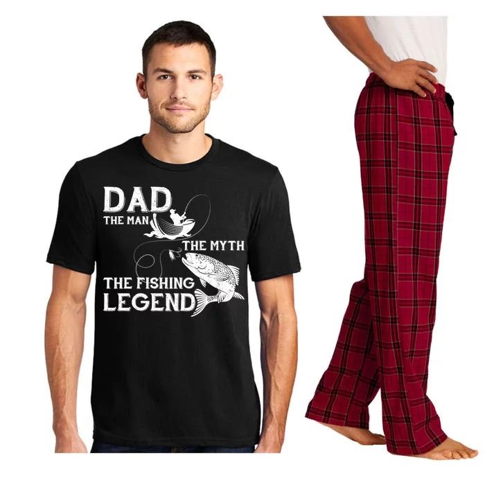 Dad The Fishing Legend Pajama Set