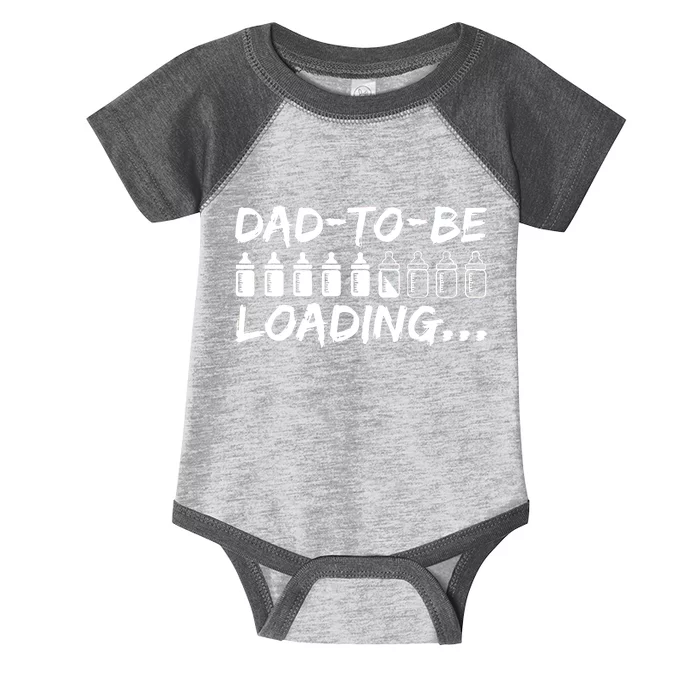 Dad To Be Loading Future Daddy Infant Baby Jersey Bodysuit