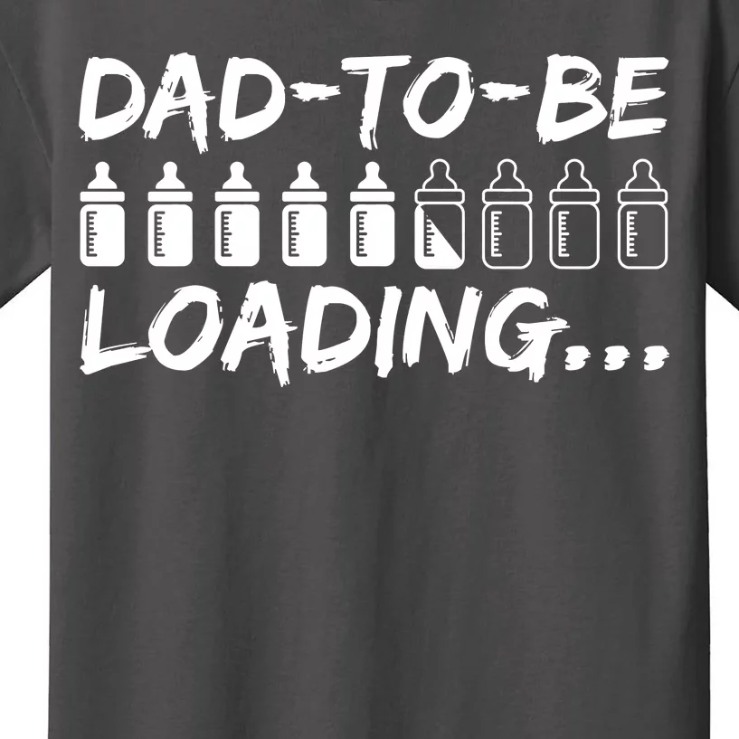 Dad To Be Loading Future Daddy Kids T-Shirt