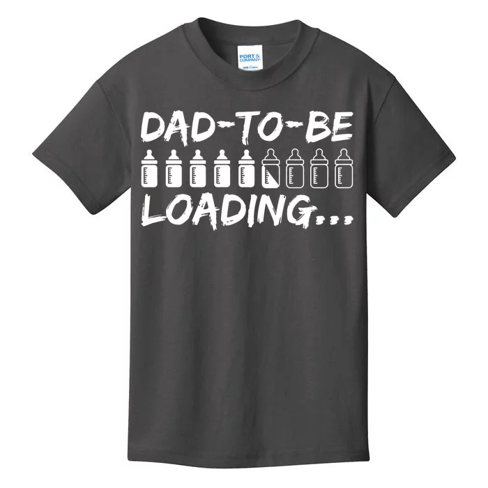 Dad To Be Loading Future Daddy Kids T-Shirt