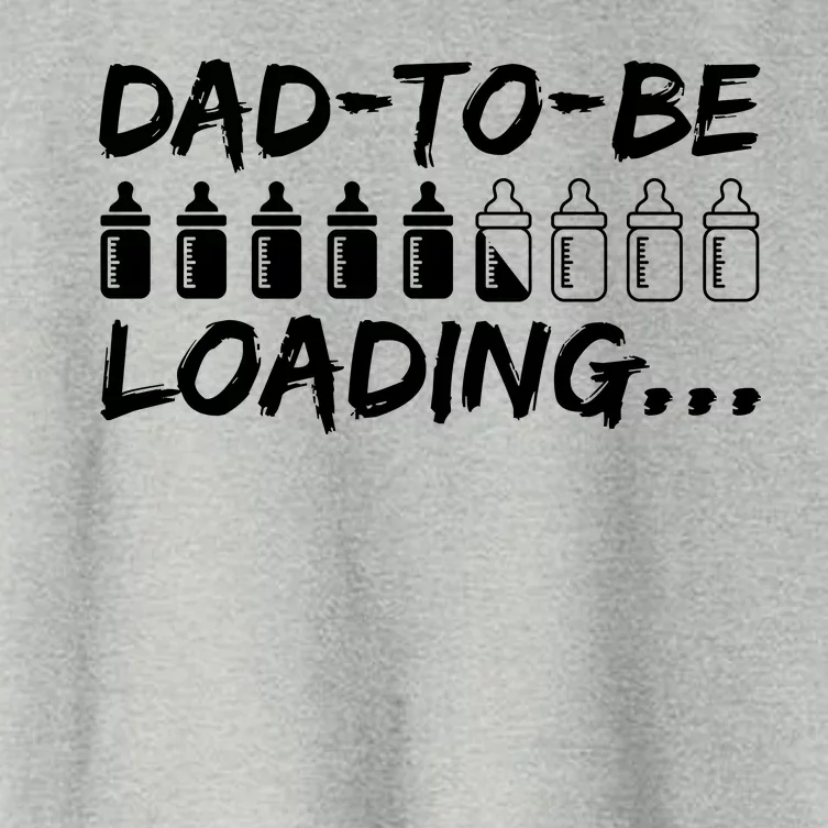 Dad To Be Loading Future Daddy Women's Crop Top Tee