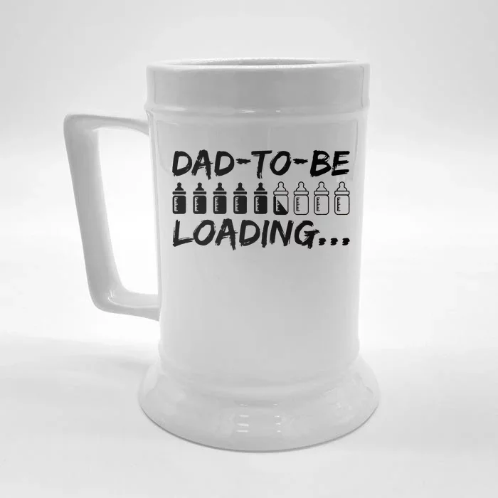 Dad To Be Loading Future Daddy Front & Back Beer Stein