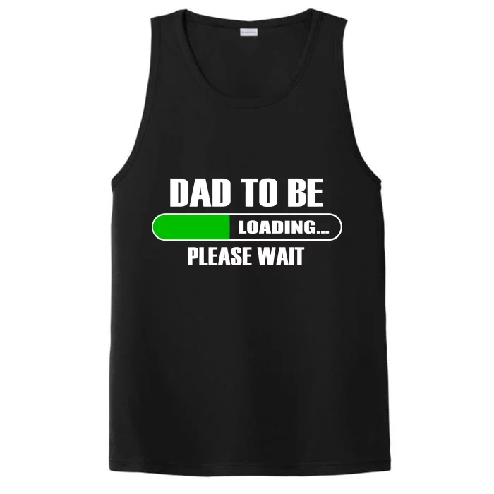 Dad To Be Loading Please Wait Performance Tank