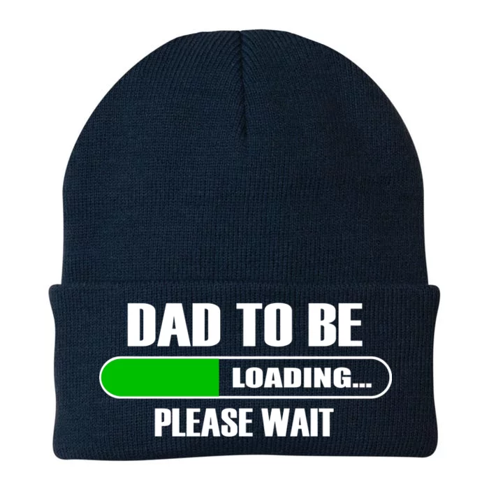 Dad To Be Loading Please Wait Knit Cap Winter Beanie