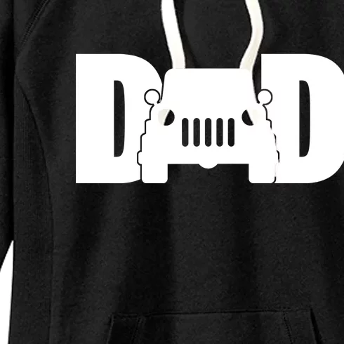 Dad Truck Logo Women's Fleece Hoodie