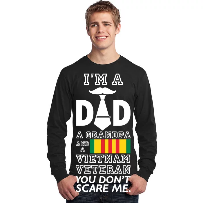 Dad Vietnam Veteran Tall Long Sleeve T-Shirt