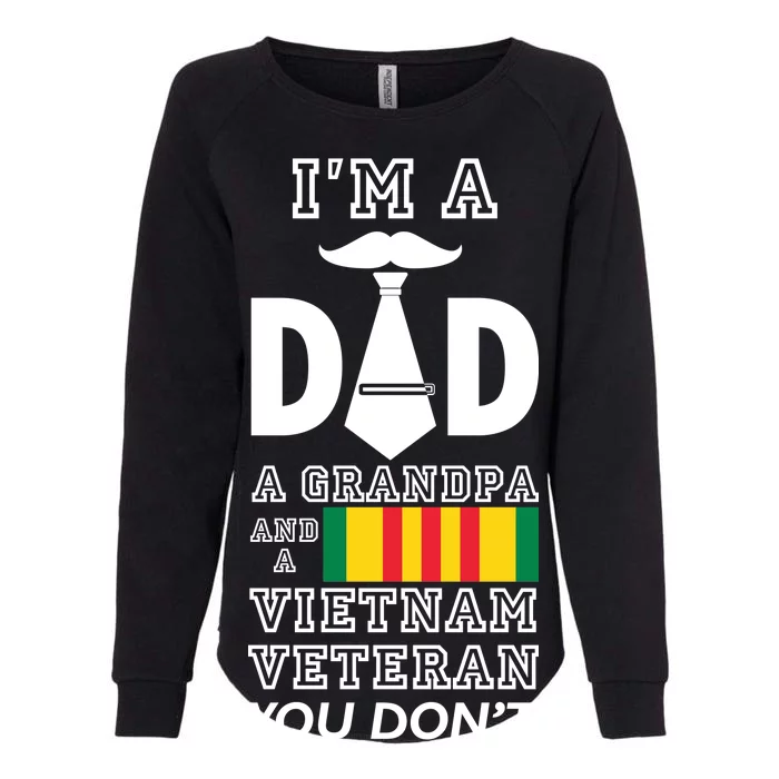 Dad Vietnam Veteran Womens California Wash Sweatshirt