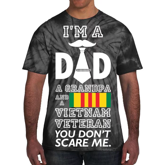 Dad Vietnam Veteran Tie-Dye T-Shirt