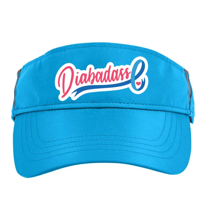 Diabetes Awareness Diabadass Adult Drive Performance Visor