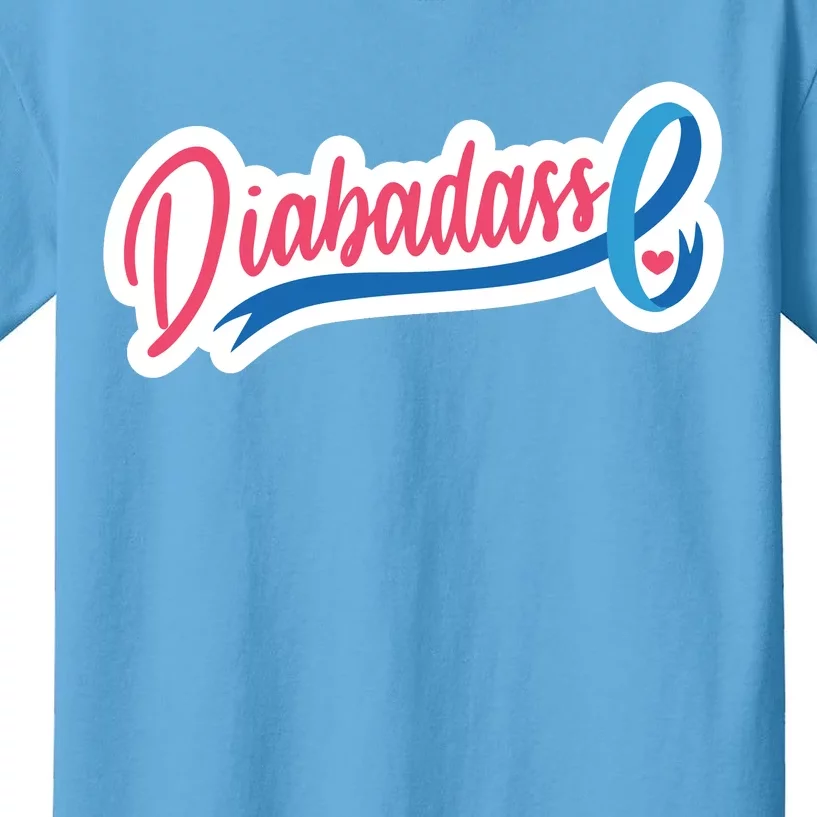 Diabetes Awareness Diabadass Kids T-Shirt