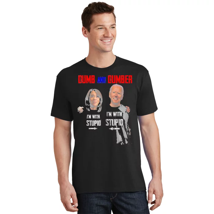 Dumb And Dumber Haris and Biden Vote For Trump 2024 T-Shirt