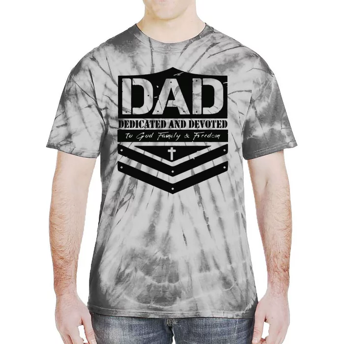 Dedicated And Devoted Tie-Dye T-Shirt