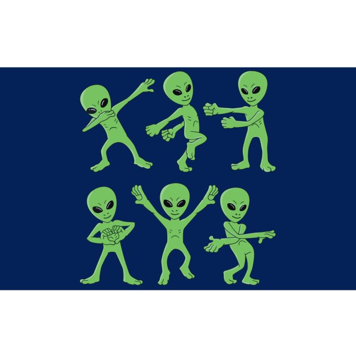 Dancing Aliens Dance Challenge Halloween Bumper Sticker