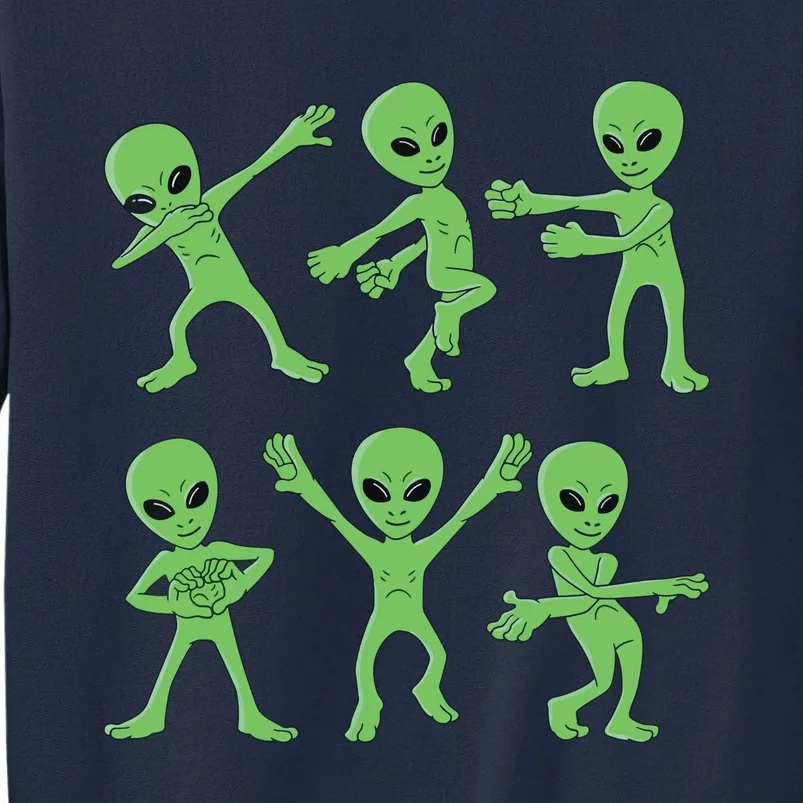 Dancing Aliens Dance Challenge Halloween Tall Sweatshirt