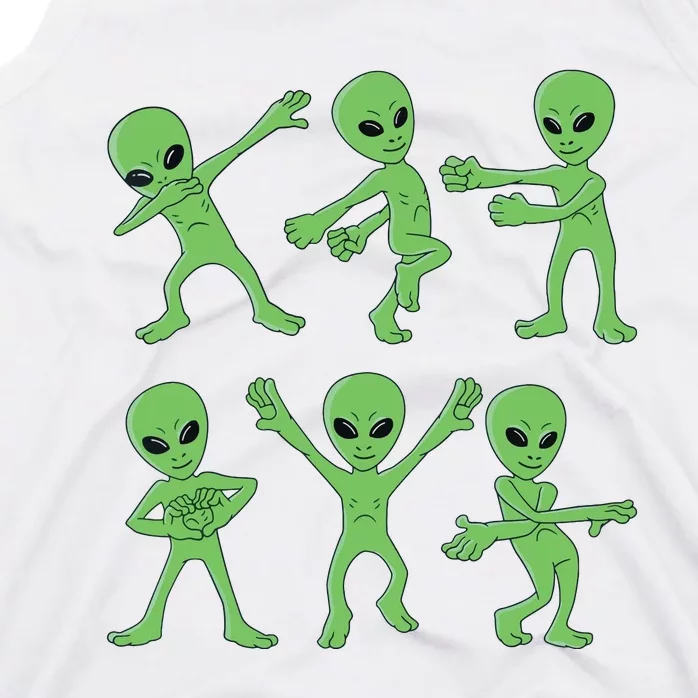 Dancing Aliens Dance Challenge Halloween Tank Top