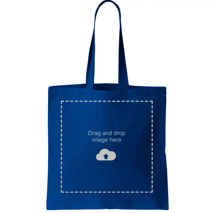 Drag And Drop Image Here Tote Bag