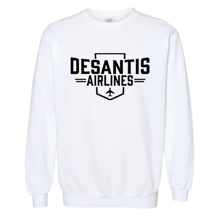 Desantis Airlines Garment-Dyed Sweatshirt