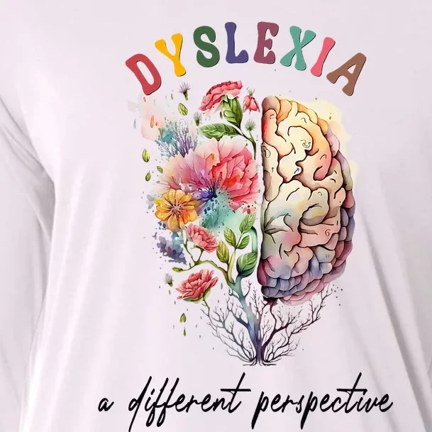 Dyslexia A Different Perspective Dyslexia Specialist Teacher Cooling Performance Long Sleeve Crew