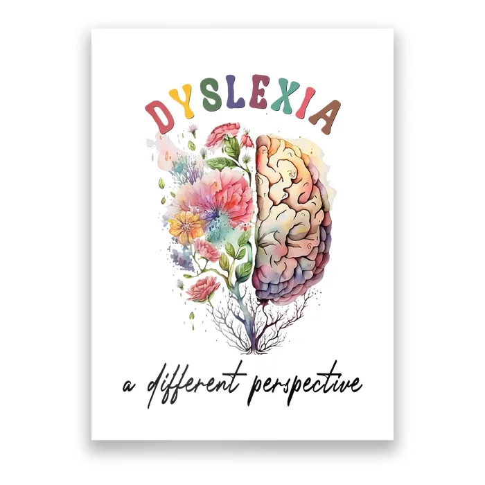 Dyslexia A Different Perspective Dyslexia Specialist Teacher Poster