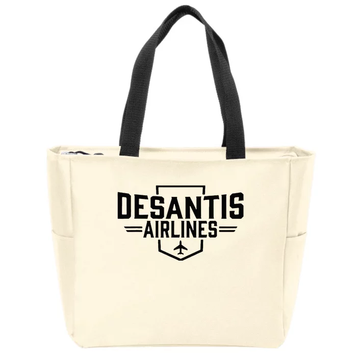 Desantis Airlines Zip Tote Bag