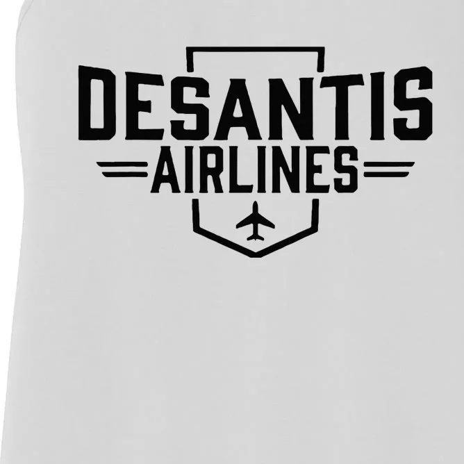 Desantis Airlines Women's Racerback Tank